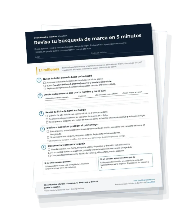 Checklist Revisa tu búsqueda de marca en 5 minutos